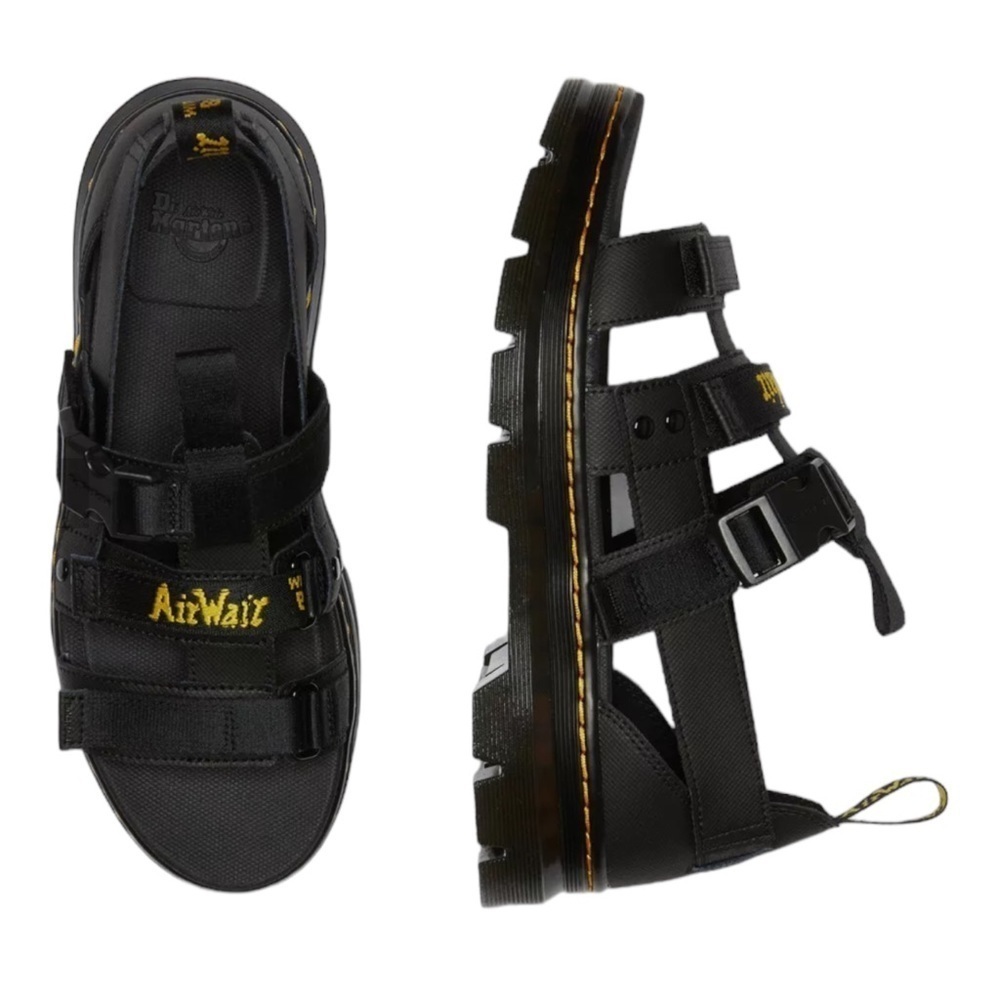 Dr. Martens Men’s Pearson Leather Webbing Strap Sandal